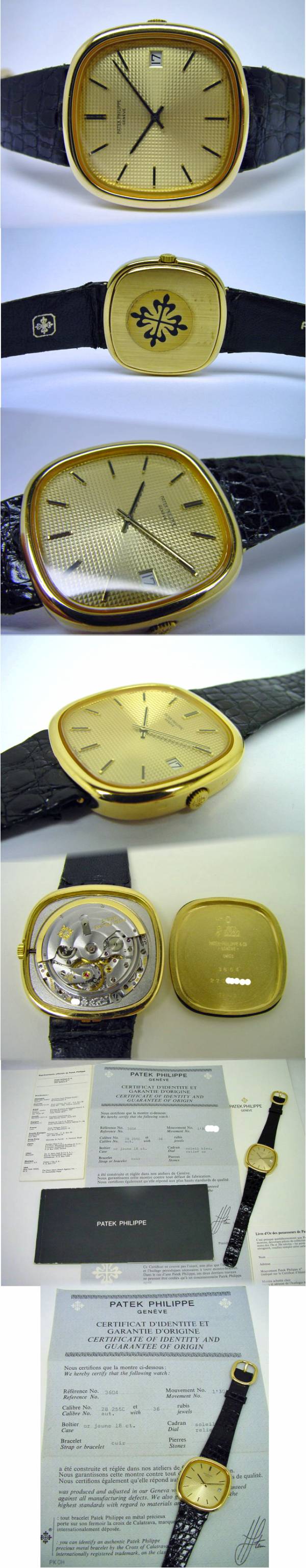 Patek Philippe Jumbo Ellipse 3604 Automatik Kaliber 28-255